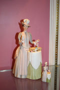 1984 Avon Mrs. Albee Award Porcelain Figurine – President’s Club (with Miniature Companion)