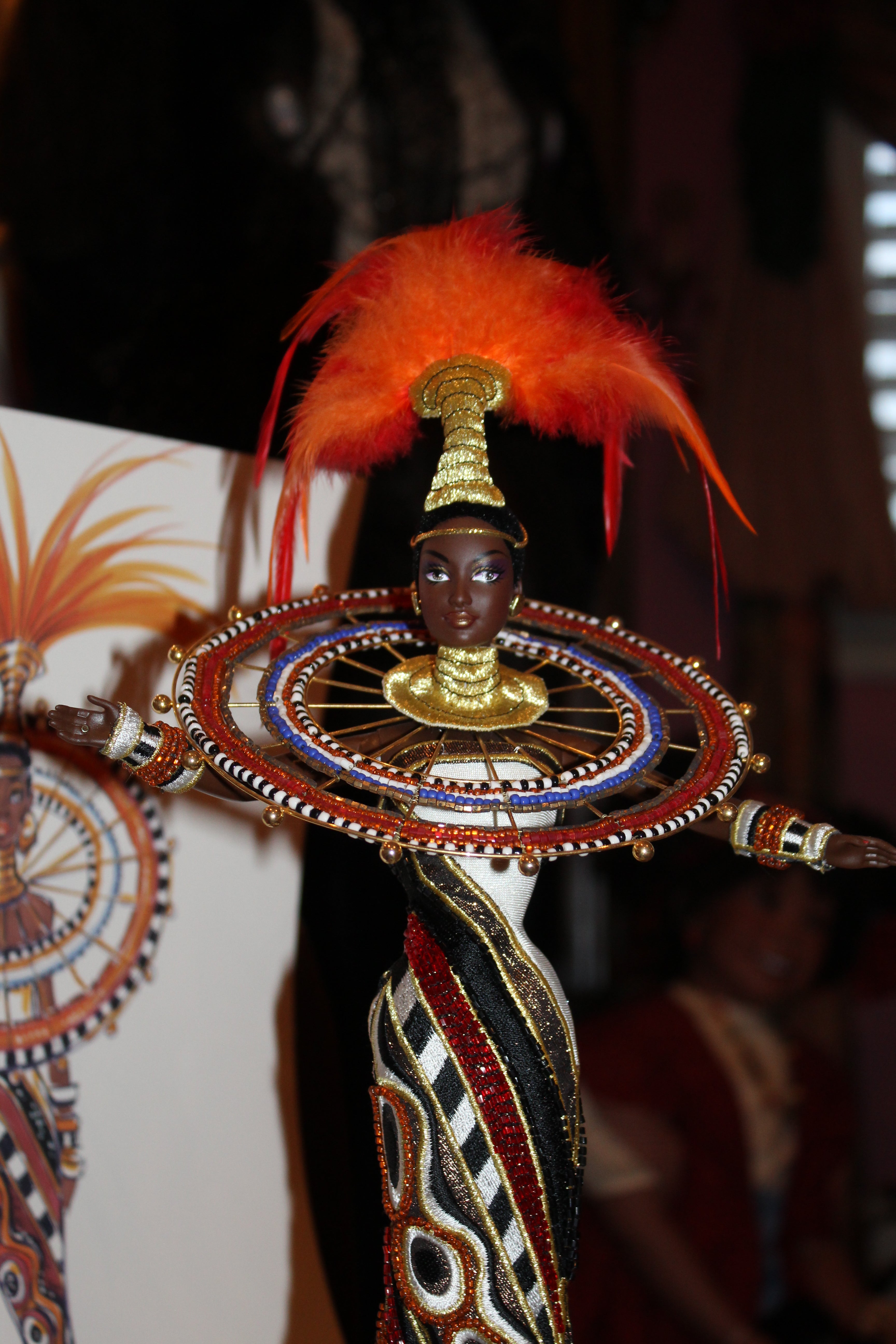 Mattel Bob Mackie “Fantasy Goddess of Africa” Barbie – 1999 Collector Edition