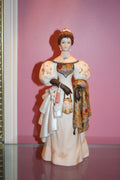 2000 Avon Award Figurine – Victorian Lady with Floral Detail