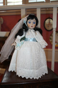 Danbury Mint “Mary – A Bride of the 1950s” Porcelain Doll – Brides of America Collection