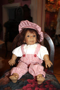Vintage 1990s Jeckle-Jansen “Delia” Künstlerpuppe Artist Doll – 17” Girl Doll – Collectible