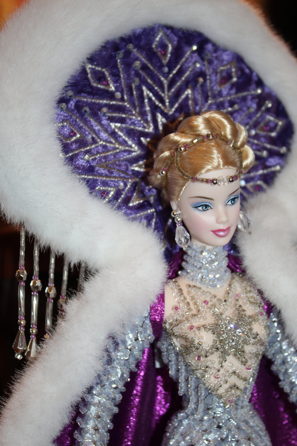 2001 Bob Mackie Fantasy Goddess of the Arctic Barbie – Limited Edition Collector Doll