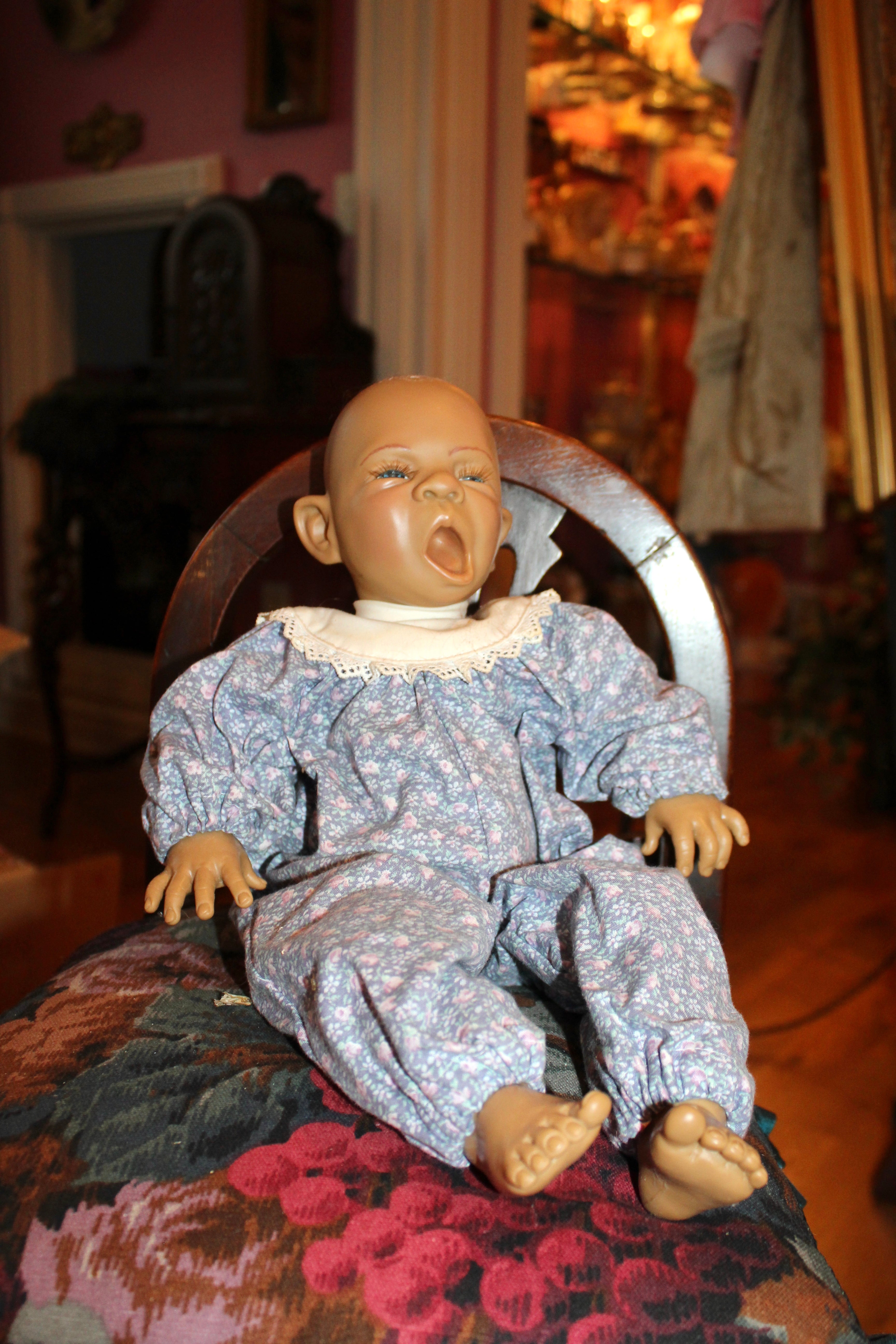 Vintage Jeckle-Jansen “Schorshi” Künstlerpuppe Artist Doll – 17” Baby Doll – Bald / Repair Project