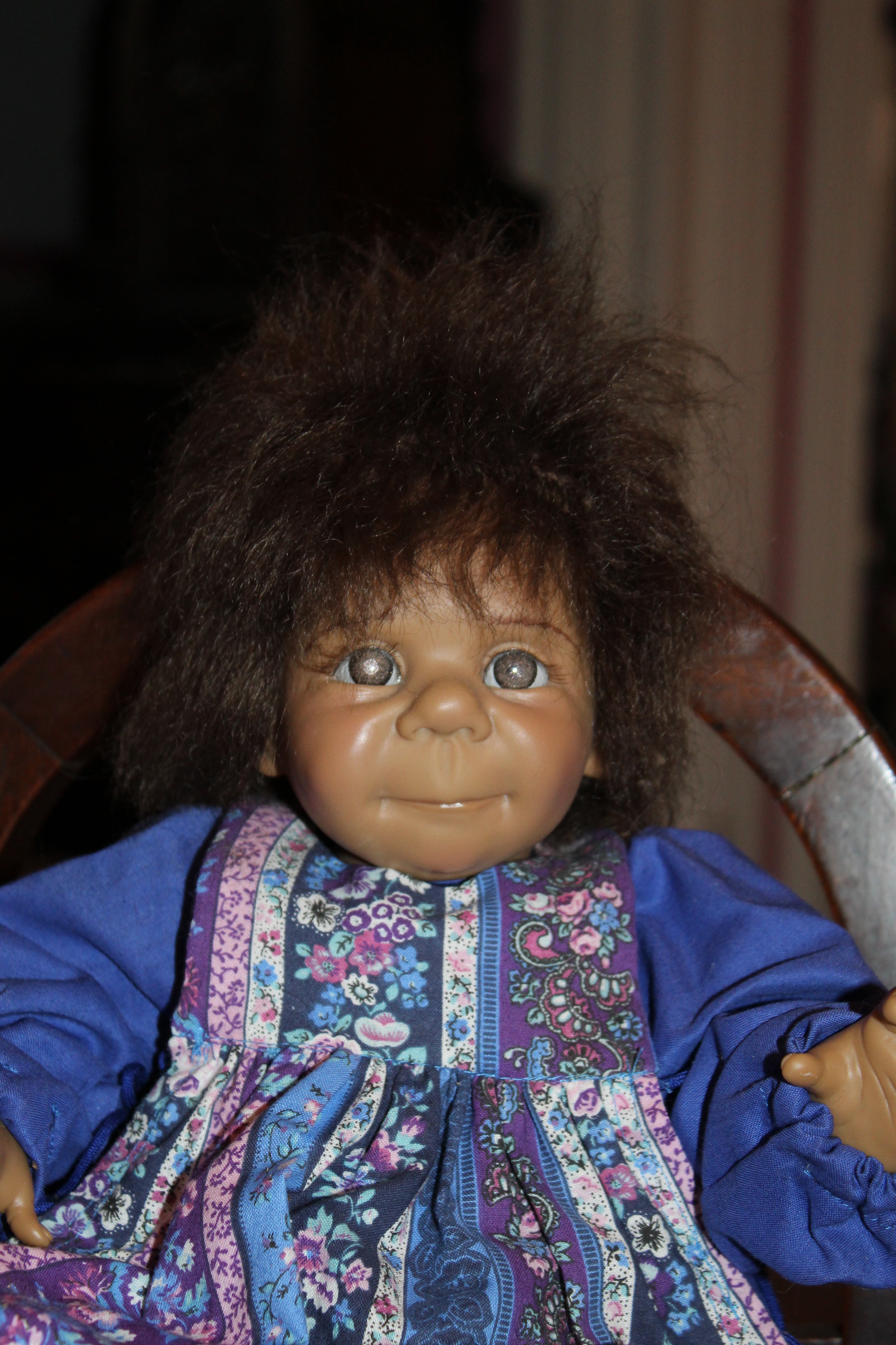 Vintage Jeckle-Jansen “Gertrude” Künstlerpuppe Artist Doll – 17” Girl Doll – 1990s Collectible