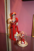 1997 Avon Mrs. Albee Award Figurine – President’s Club (with Miniature Dome Display)