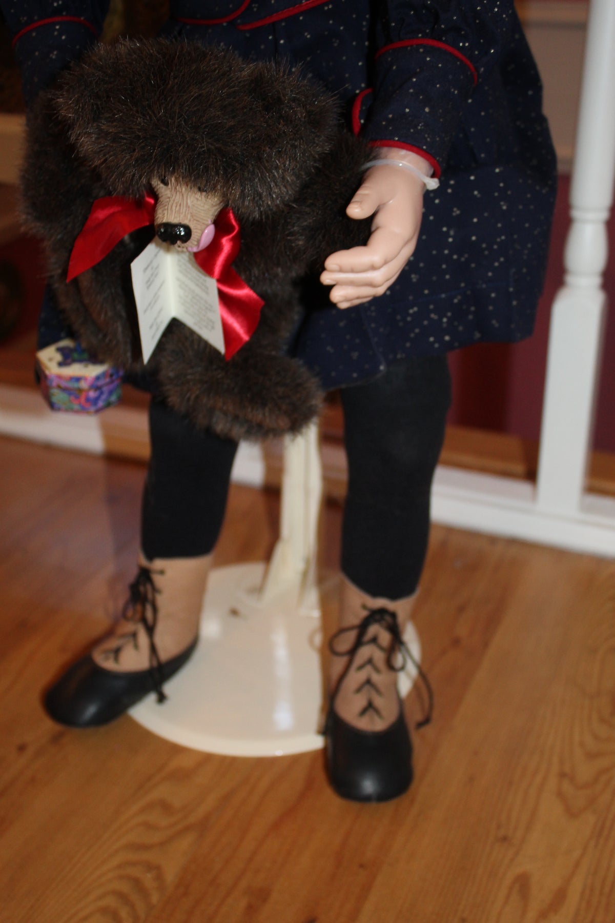 2003 Götz “Tora” 27-Inch Vinyl Artist Doll by Sissel Skille – Limited Edition with Teddy Bear