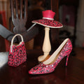 Cassandra Gwendoline Miniature Fashion Set – Raspberry & Black Collectible Trio