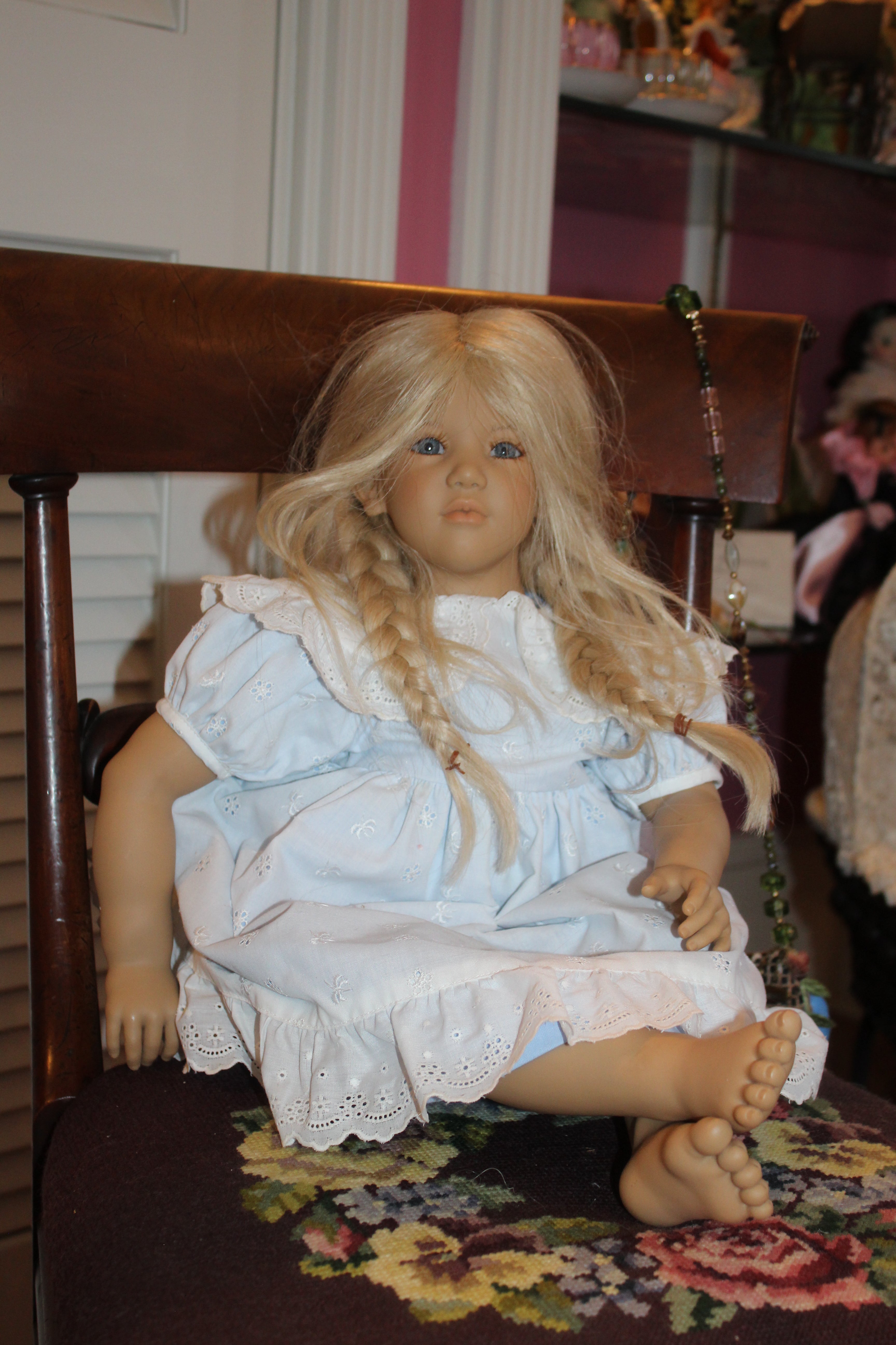 1992–1993 Annette Himstedt “Jule” 23” Vinyl Doll | Summer Dreams Collection