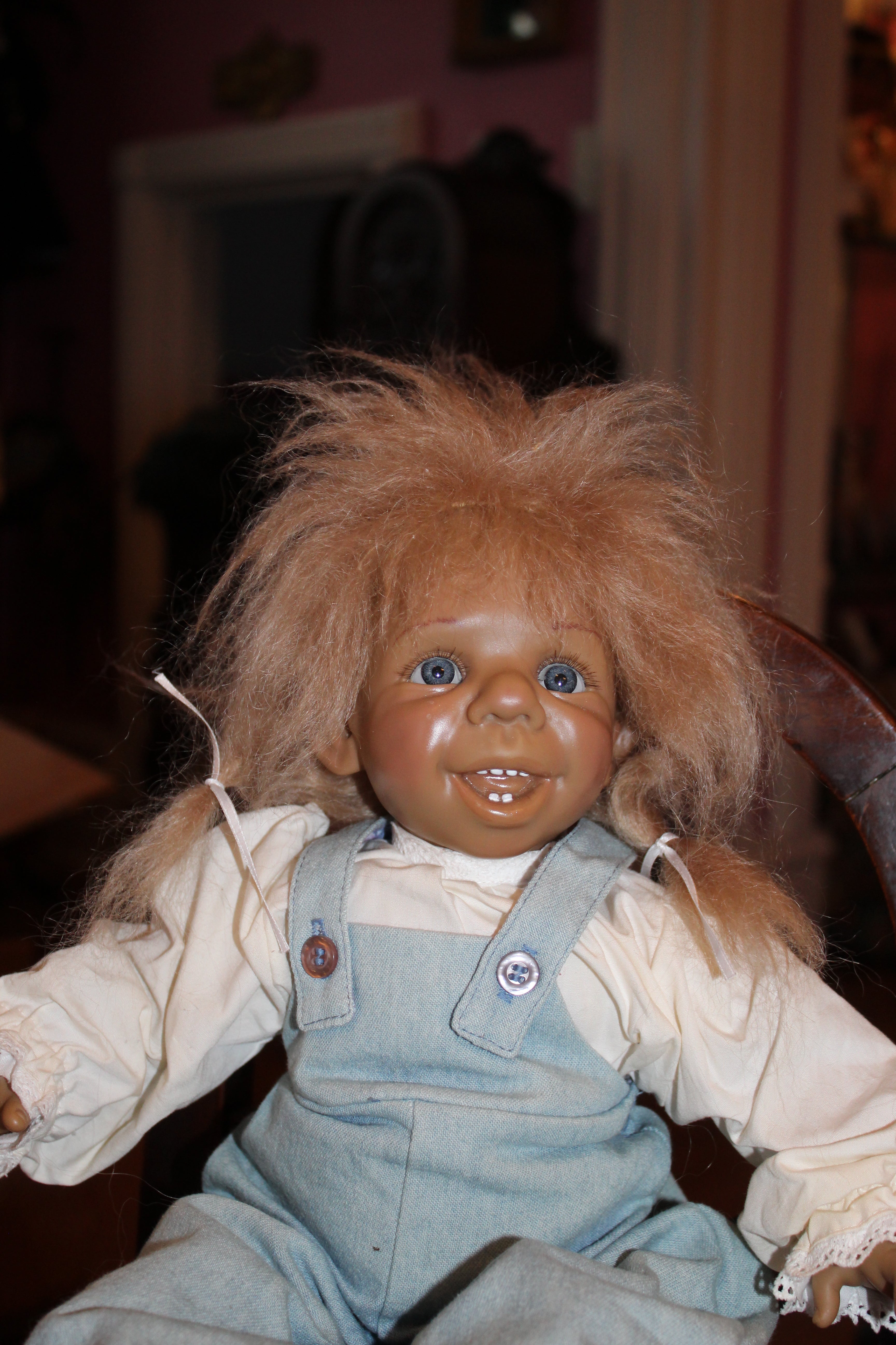 Vintage 1993 Jeckle-Jansen “Maggi” Artist Doll – 18” German Künstlerpuppen Collectible Doll
