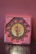 1996 Enesco Barbie “Goddess of the Sun” Bob Mackie Hanging Ornament – Original Box