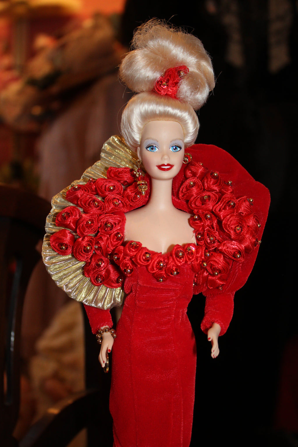 1995 Golden Anniversary Porcelain Barbie – Limited Edition Mattel Collector Doll