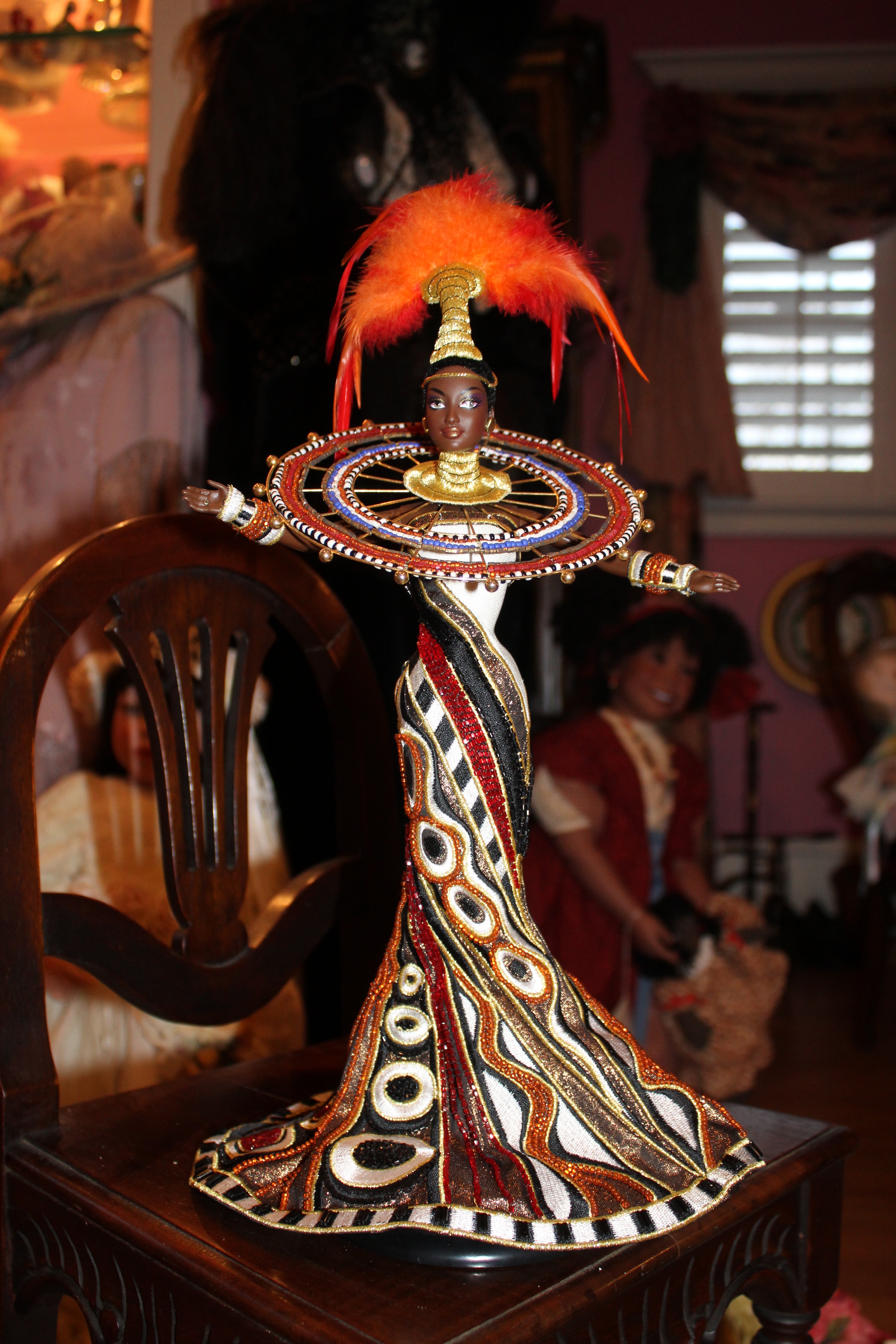 Mattel Bob Mackie “Fantasy Goddess of Africa” Barbie – 1999 Collector Edition