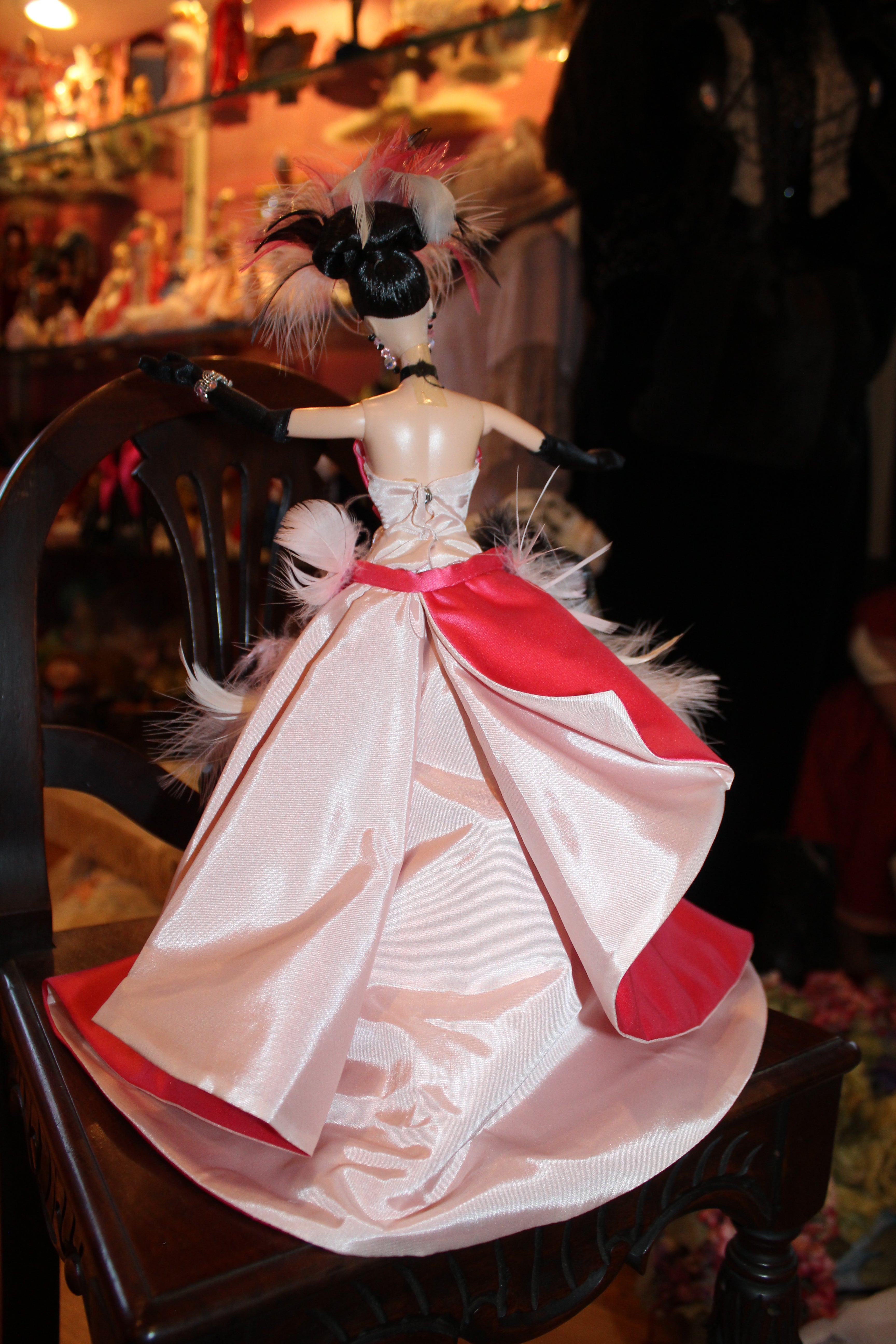 1998 The Flamingo Barbie – Mattel Collector Edition Feathered Gown Doll