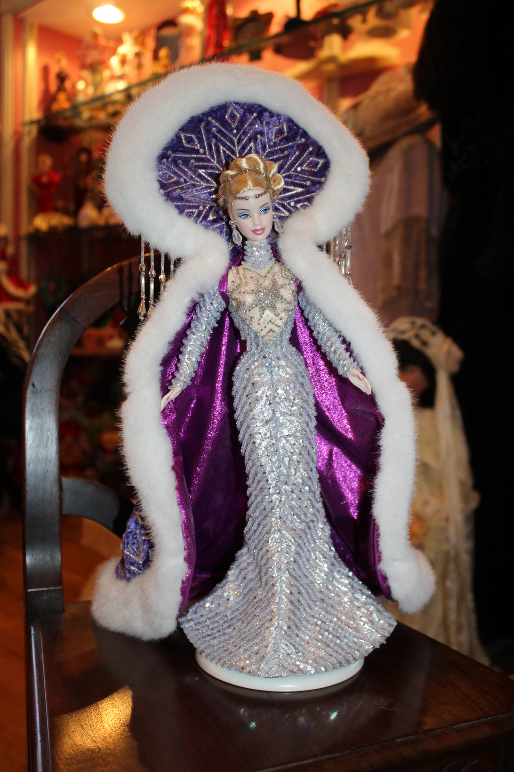 2001 Bob Mackie Fantasy Goddess of the Arctic Barbie – Limited Edition Collector Doll