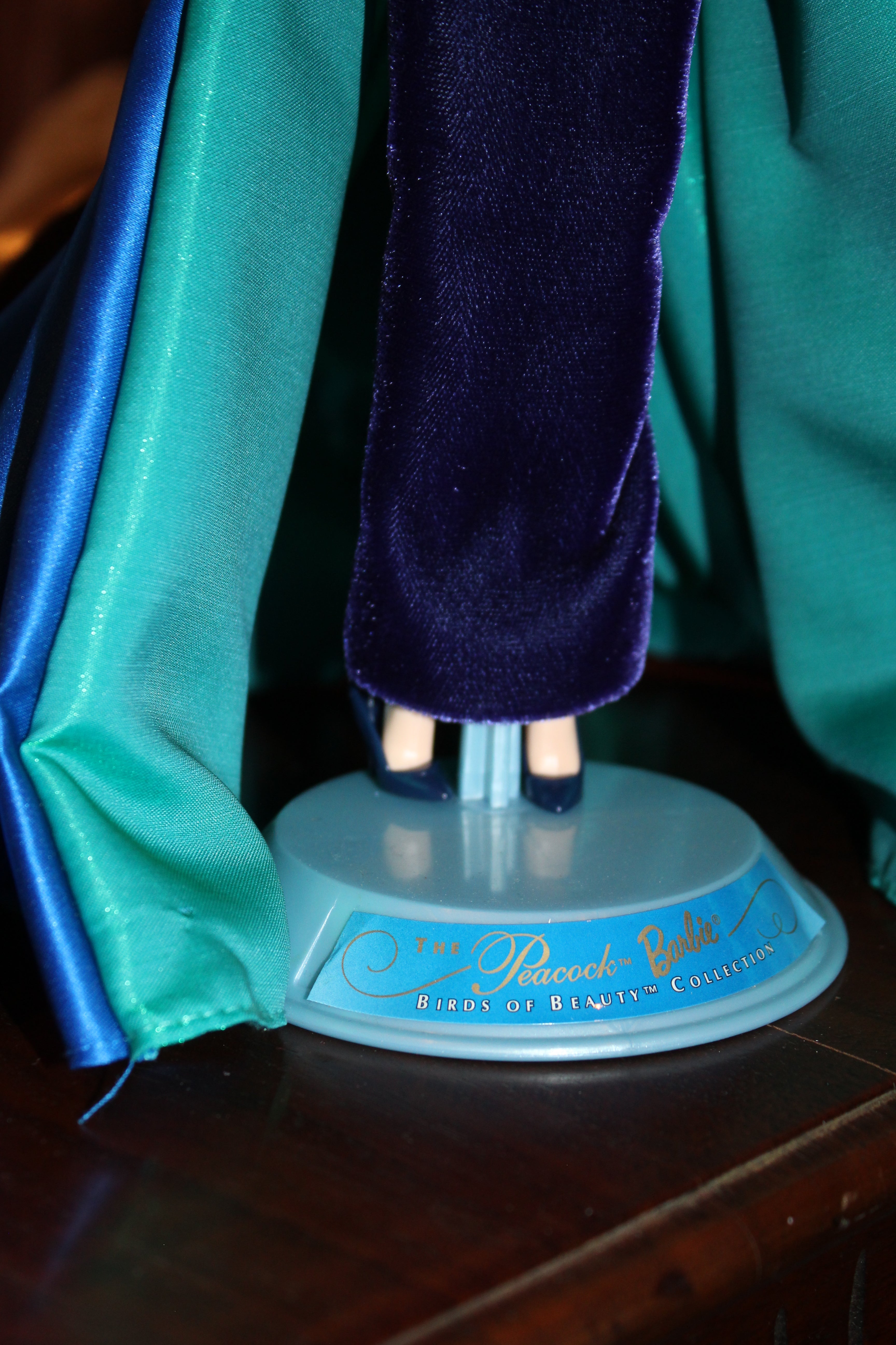 1998 Mattel “The Peacock” Barbie – Birds of Beauty Collection