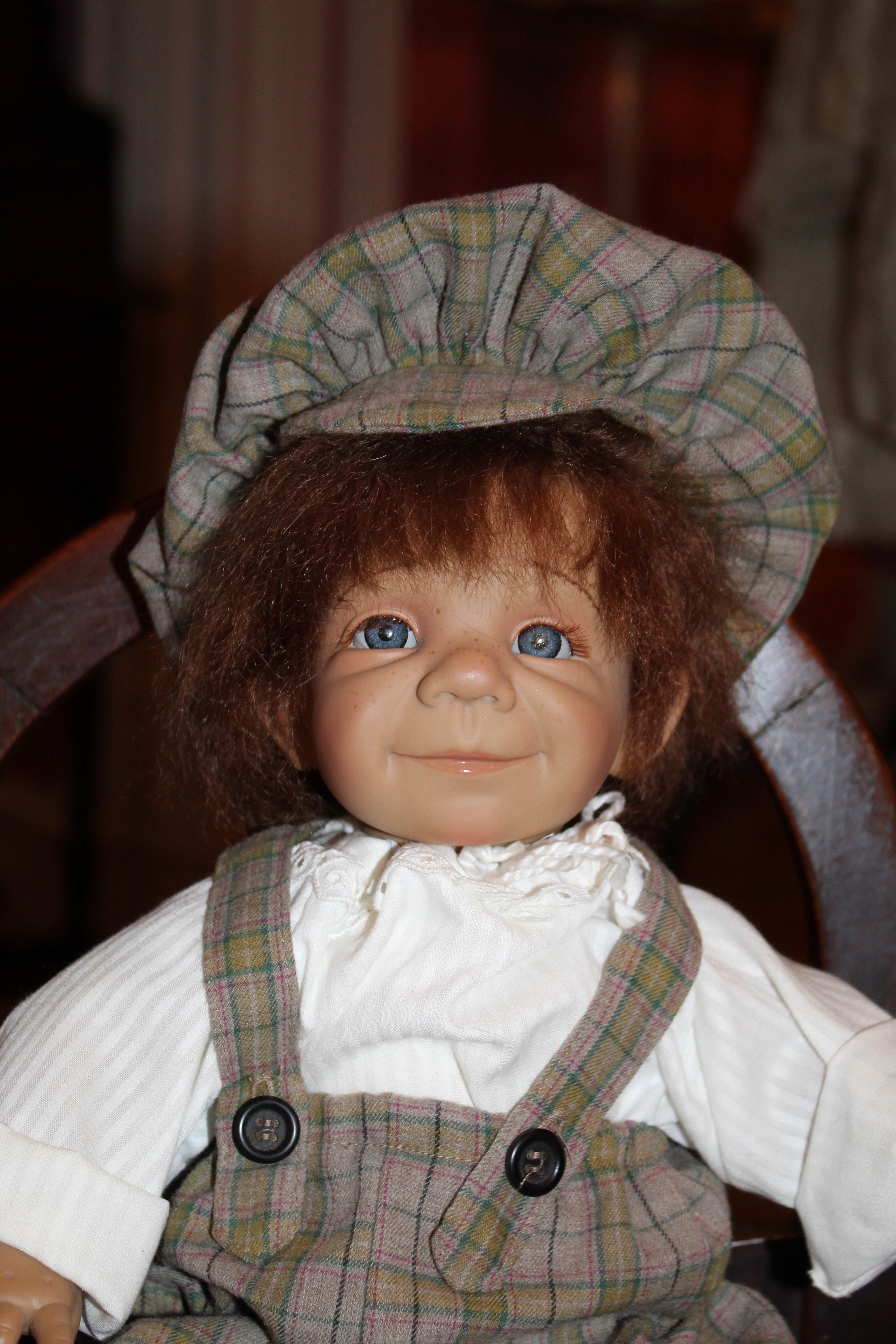 Vintage Jeckle-Jansen “Sandy” Artist Doll – 17” Künstlerpuppe