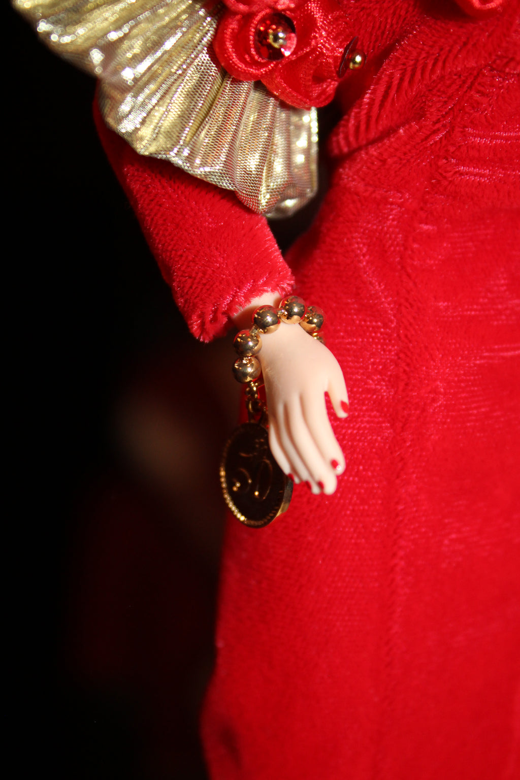 1995 Golden Anniversary Porcelain Barbie – Limited Edition Mattel Collector Doll