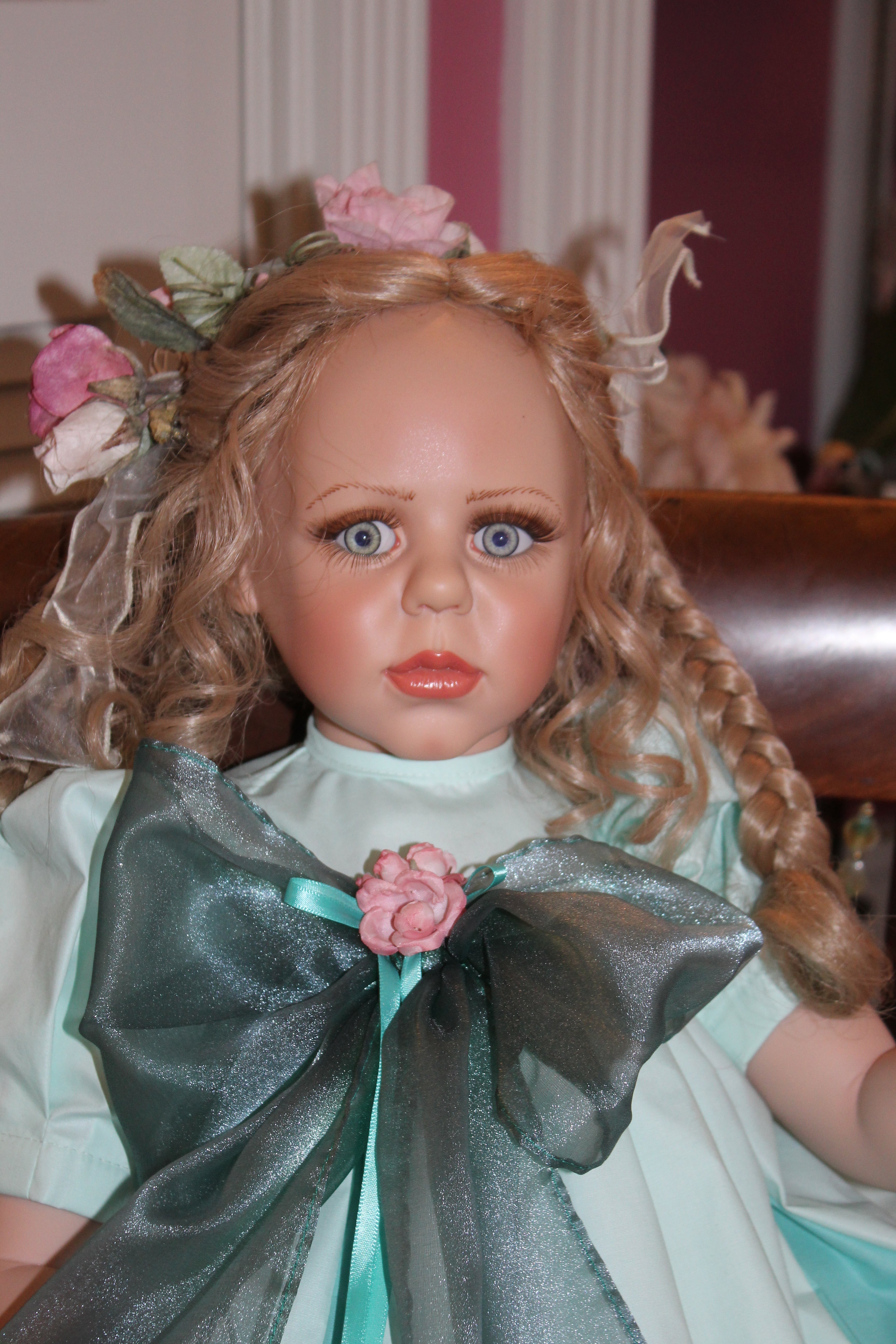 1995 “Charity” Vinyl Doll by Fayzah Spanos | Precious Heirloom Dolls Collection