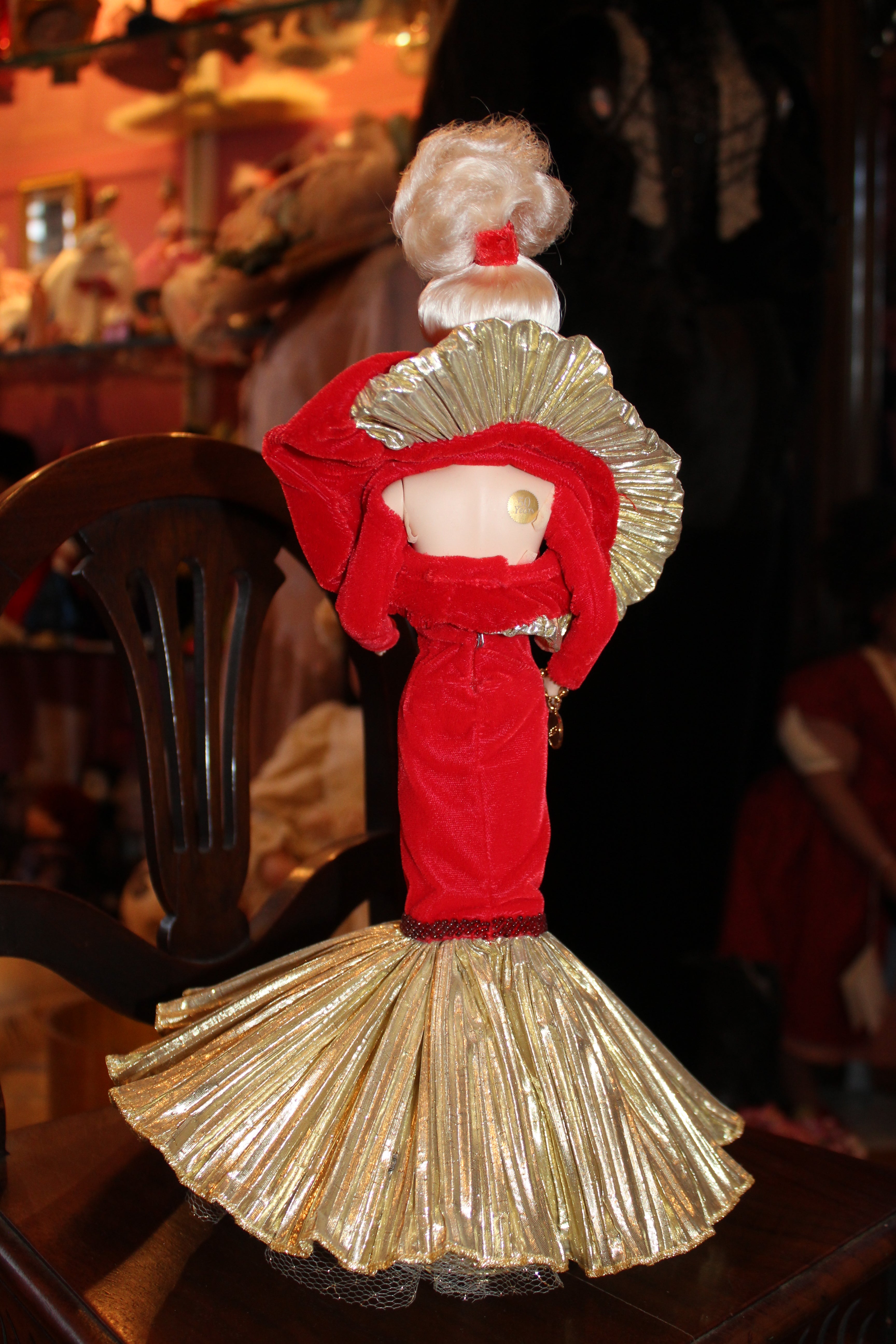 1995 Golden Anniversary Porcelain Barbie – Limited Edition Mattel Collector Doll