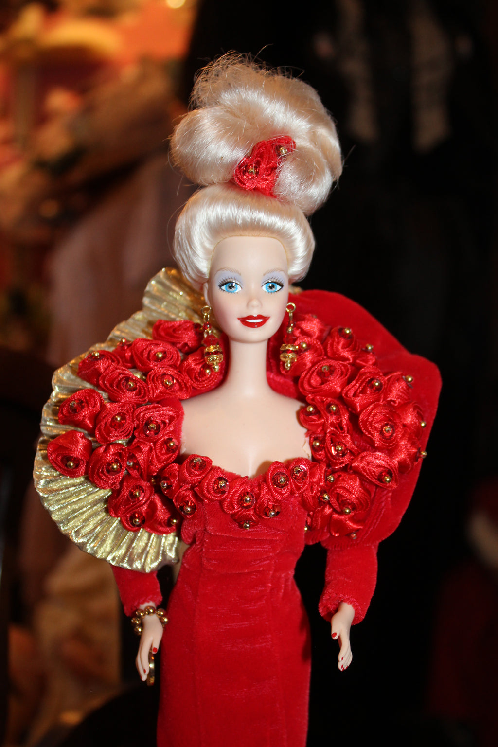 1995 Golden Anniversary Porcelain Barbie – Limited Edition Mattel Collector Doll