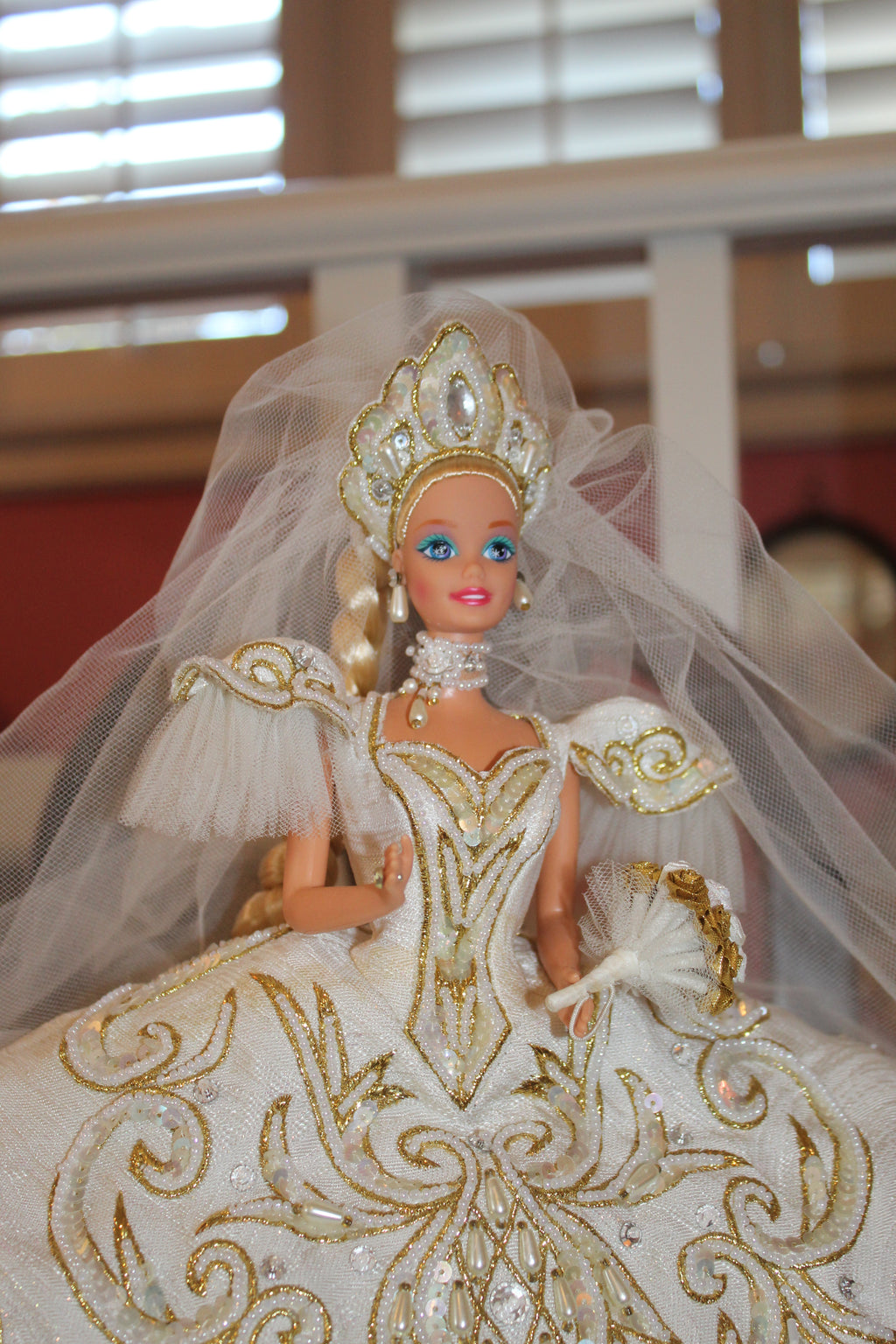 1992 Bob Mackie Empress Bride Barbie – Designer Series #5, Mattel Model #4247
